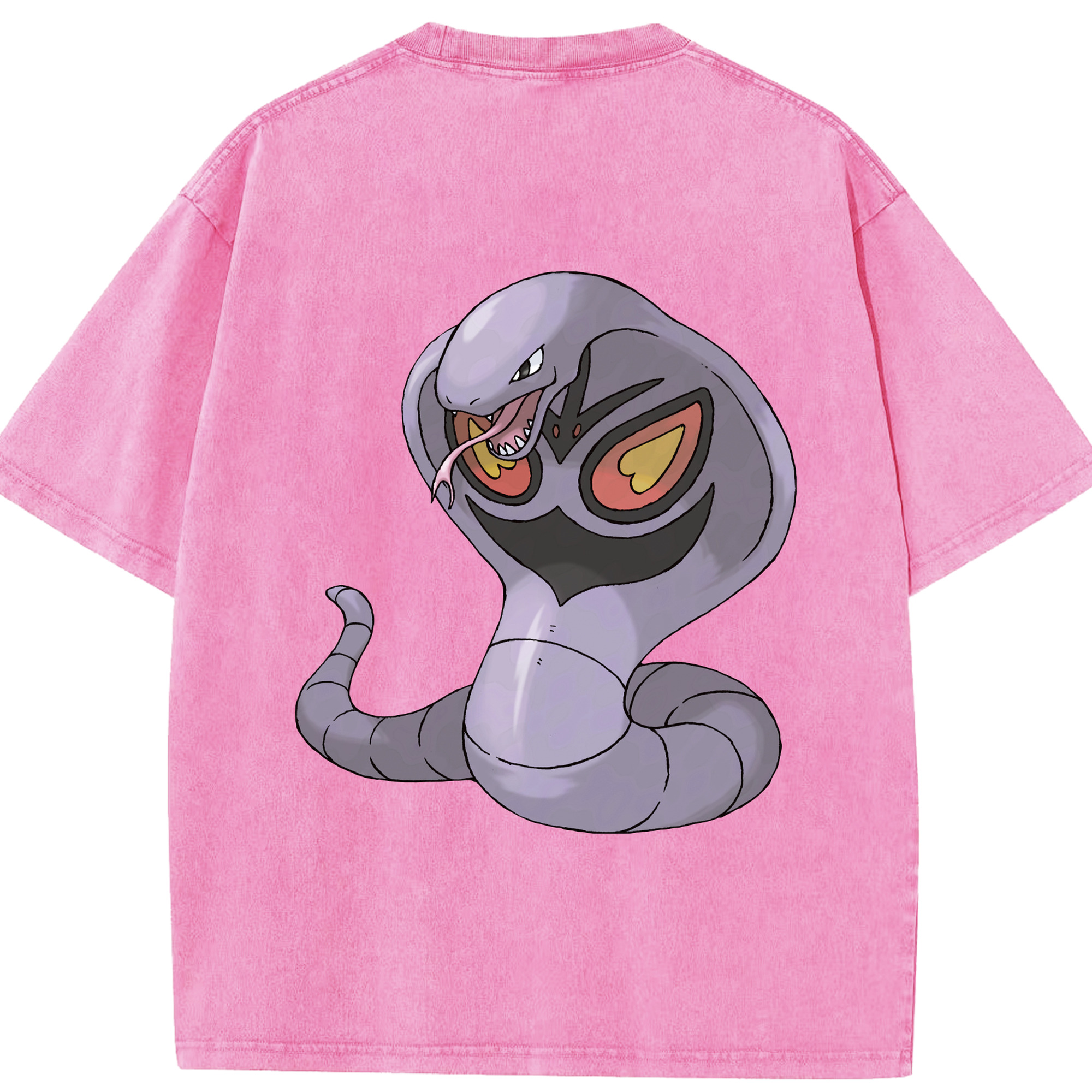 （画像用） ポケットモンスター Pokémon 綿100% ヴィンテージ風 半袖Tシャツ（背面プリント）